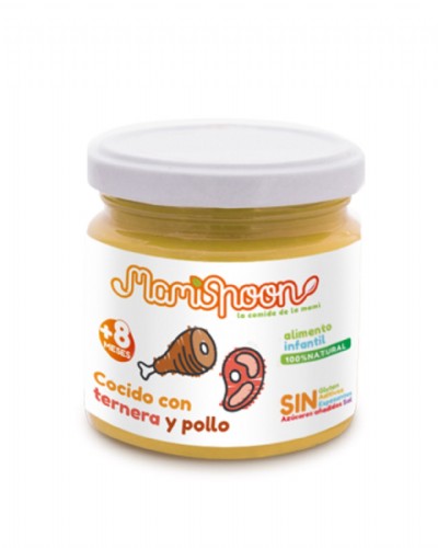 TARRITO MAMISPOON COCIDO TERNERA POLLO